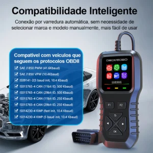 Scanner Automotivo Profissional Obd2 K1 Launch Diagnóstico - Imagem 7