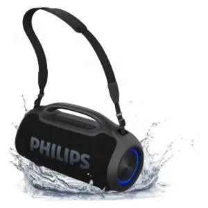 Caixa De Som Philips Boombeat / Boombox 200w Ip66 Bluetooth Power Bank Cor Preto - Imagem 3