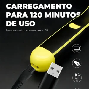 Aparador de Pelos Elétrico Lecom Prova D'Água Bivolt Barbear e Depilar - Imagem 4