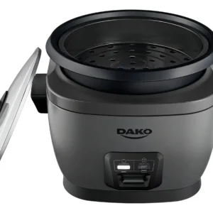 Panela De Arroz Elétrica Dako 700w Com 4 Litros 10 Xícaras Cinza - Imagem 6