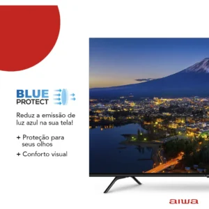 Smart TV AIWA 55” Android 4K Borda Ultrafina Dolby Vision&Atmos AWS-TV-55-BL-01-A - Imagem 7