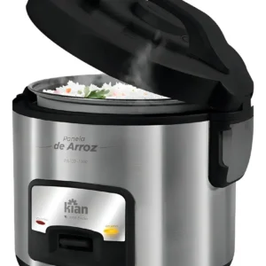 Panela De Arroz Elétrica Inox 5 Xícaras 400w 220v - Imagem 1