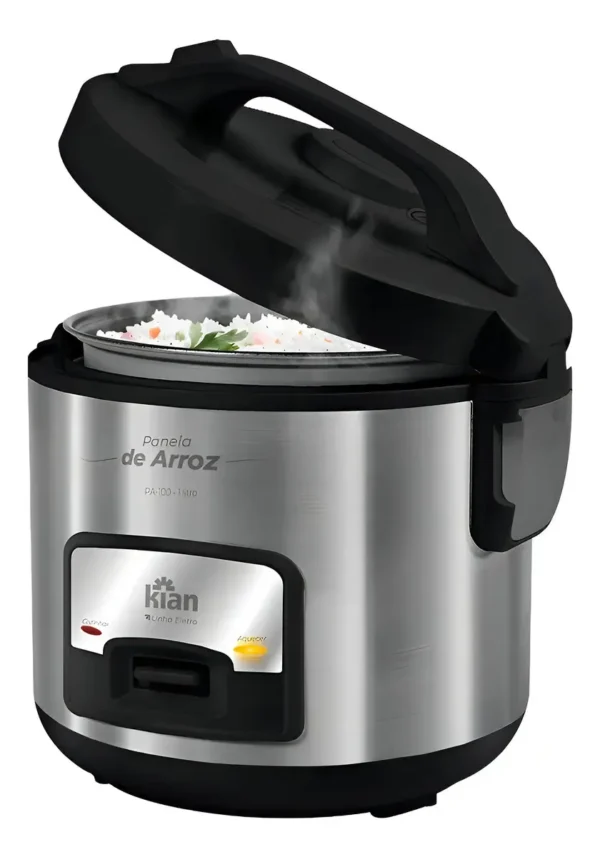 Panela De Arroz Elétrica Inox 5 Xícaras 400w 220v