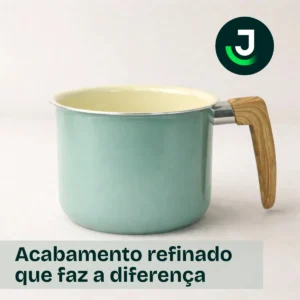 Jogo De Panelas 5 Peças Cerâmica Indução antiaderente 2mm - Jhamba - Imagem 4
