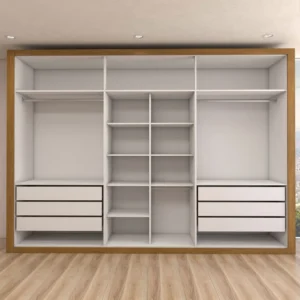Guarda-roupa Casal Classic 6 Portas 6 Gavetas 100% Mdf Cinam - Imagem 7