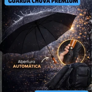 Guarda Chuva Sombrinha Automático Grande Reforçado Premium - Imagem 6