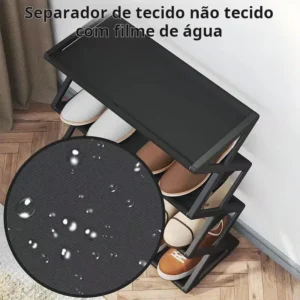 Sapateira Organizador 4 Prateleiras Regulavel Multi Uso Top - Imagem 6