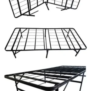 Cama Base Aço Dobrável Até 240kg 1,88m Solteiro Preto - Imagem 7