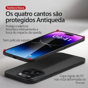 Capa Ultrafina P/ Iphone 17 Pro Max | Air Fosco Antichoque - Imagem 7