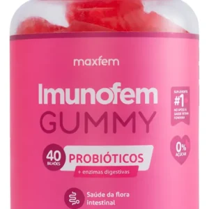 Imunofem Gummy Probiótico 40bi Feminino Ph Íntimo Saúdável - Imagem 1