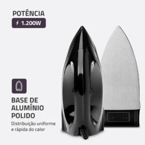 Ferro de Passar a Seco Mondial 1200W - FSN-55-B - Imagem 3