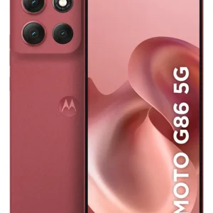 Smartphone Motorola Moto G86 5g - 256gb 24gb (8gb Ram+16gb Ram Boost) Tela 1.5k Poled, 50mp Sony Camera Ois Moto Ai, Videos Em 4k, Ip68 + Ip69 - Vermelho - Imagem 1