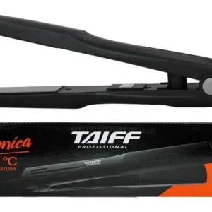 Prancha Cerâmica Taiff Profissional 180° Preto - Imagem 1