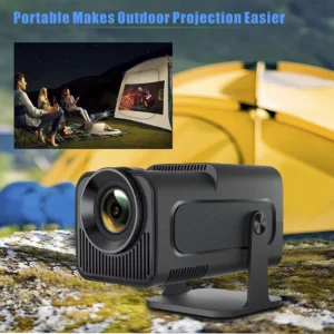 Mini Projetor Hy320 Wi-fi Android Smart Tv Streaming Cor Preto - Imagem 4