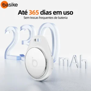 Localizador de Objetos Smart Tag com MFI para Apple Find My – Branco - Imagem 4