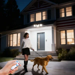 Led 3 Luminária Solar Com Sensor De Movimento Lâmpadas 122 - Imagem 5