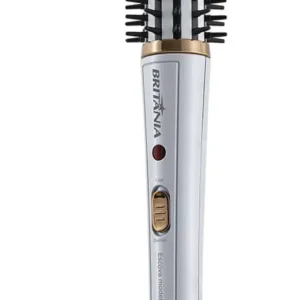 Escova Modeladora Britânia 2 em 1 Branca BEC04 Bivolt - Imagem 3