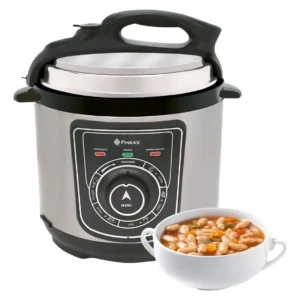 Panela De Pressão Elétrica Fmaxx Chef 4 Litros 800w Prateado 60hz - Imagem 3
