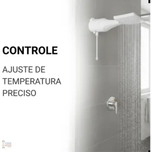 Chuveiro Lorenzetti Loren Shower Ultra Eletrônico Branco 7500W - Imagem 7