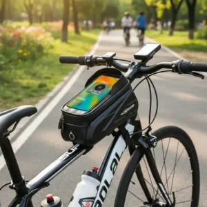 Case Bicicleta Protetor De Celular Grande Emborrachado 7,2'' - Imagem 1