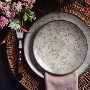 Aparelho de Jantar Tramontina Floralis Porcelana 20 peças - Imagem 3