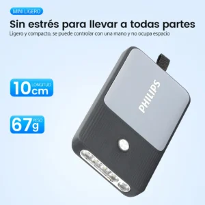 Philips Lanternas Led 350 Lm 1200mah Com Uv Sfl-3403 Preto Branco - Imagem 2