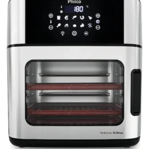 Fritadeira Air Fryer Philco PAF16A 4 Em 1 Painel Digital 16l Preto - Imagem 1