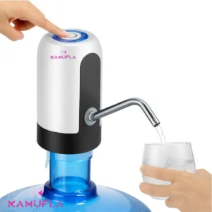 Bomba Elétrica Filtro Bebedouro De Garrafões Galão D Água Marca: Kamufla Branco Cor: Branco - Imagem 1