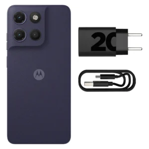 Smartphone Motorola Moto G17 4g - 256gb 12gb (4gb Ram + 8gb Ram Boost) Camera 50mp Sony Lytia 600, Tela Fhd+ 60hz, Bateria 5200 Mah - Roxo - Imagem 5