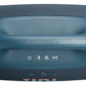 Caixa de Som JBL Boombox 4 Bluetooth Portátil 210W Bivolt Azul - Imagem 4