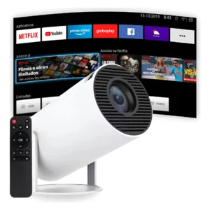 Projetor Portátil 4k Hd Android 11.0 Smart Wifi 5g Bluetooth - Imagem 1