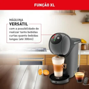 Cafeteira Expresso Dolce Gusto Arno Genio S Basic Automática Cinza Escuro - Imagem 5