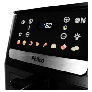 Air Fryer Philco 6,5L Visor Glass e Redstone 1700W PAF65A - Imagem 7