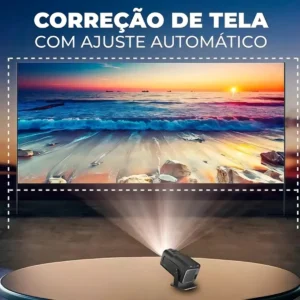 Projetor 4k Ultra Hd Hy320 Smart Wi-fi 6 Bluetooth Android Cor Preto - Imagem 6