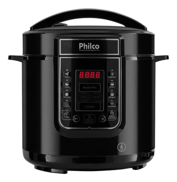 Panela De Pressão Elétrica Philco Ppp01p 6L