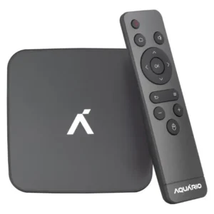 Tv box Aquário plus STV-3000 4k padrão 4K 16GB preto com 2GB de memória ram - Imagem 1