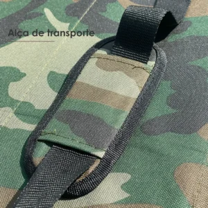 Cadeira Dobravel Camuflada Pescador Com Teto Porta Copos - Imagem 8