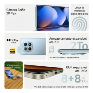 Xiaomi Redmi Note 15 256gb 16gb Ram Dual Sim Celular - Imagem 8