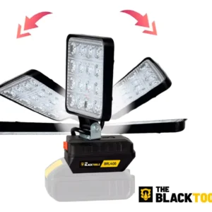 Lanterna Refletor Lampada Luz Led 12w A Bateria 21v Portátil - Imagem 7