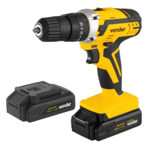 Parafusadeira Furadeira De Impacto 2 Baterias 20v Fonte Carregamento Bivolt Pfv238i Vonder - Imagem 3