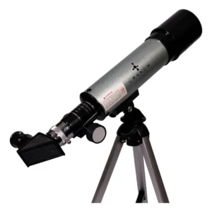 Uranum Venus 1 Telescopio Prateado Refractor 50mm - Imagem 5
