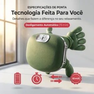 Massageador Pescoço Ombro Recarregável Maozinha Deep Jojosee - Imagem 7