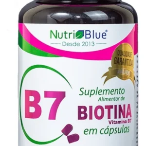 Remédio Anti Queda Capilar E Cresce Cabelo Biotina 60 Capsul - Imagem 3