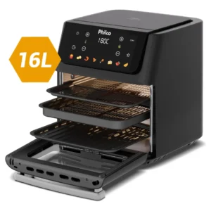 Fritadeira Air Fryer Philco 16 Litros Paf16c Preto - Imagem 1