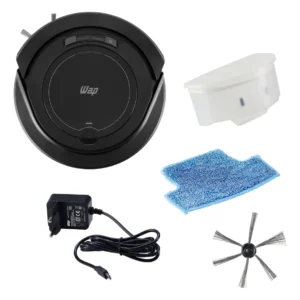 Robô aspirador Robot W90 varre aspira e passa pano 30w Wap cor preto - Imagem 7