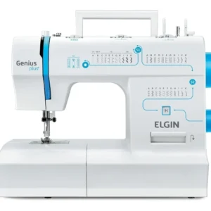 Máquina De Costura Elgin Jx-4035 Genius Plus 31 Pontos Cor Branco - Imagem 3