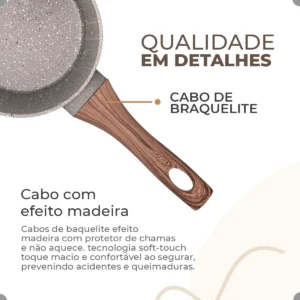 Jogo De Panelas Antiaderente Cerâmica Mimo Style 10 Peças - Imagem 8