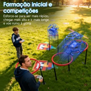 Drone Controle Remoto Futebol Voador Ze-k26max Um Presente - Imagem 6