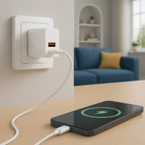 Carregador Turbo 40w Compativel Com iPhone 8 X Xr 11 12 13 14 Pro Max Usb Tipo C Duplo - Imagem 5