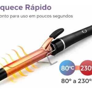 Modelador De Cachos Médios Definidos Babyliss 25mm Cerâmica - Imagem 4